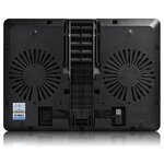 Deepcool u pal système de refroidissement pour ordinateurs portables 39 6 cm (15.6") 1000 tr/min noir