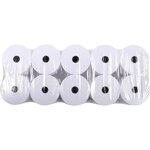 Lot de 10 Bobines calcul 57 x 44 x 12 mm papier offset blanc 60g EXACOMPTA