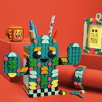 LEGO 41937 DOTS Multi-pack ambiance estivale  Set 4-en-1 avec Bracelet, Cadre, Accessoire de Sac et Porte-crayon pour Enfants