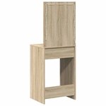 vidaXL Coiffeuse Chêne sonoma 50 x 41 x 135 cm Bois d'ingénierie