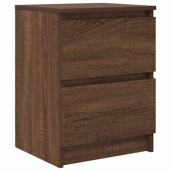 vidaXL Meuble TV chêne marron 40x35x54 cm bois d'ingénierie