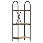 vidaXL Étagère Chêne artisanal 40 x 30 x 109 cm Bois d'ingénierie