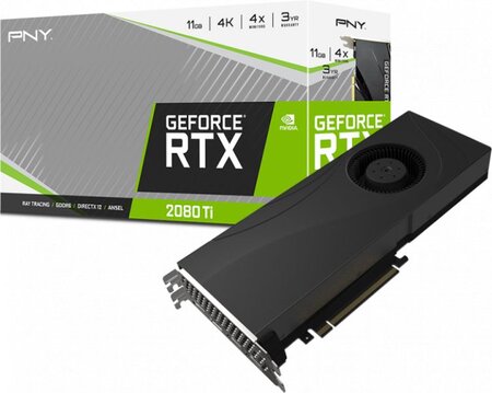 Carte Graphique Nvidia PNY GeForce RTX 2080 Ti Blower Design V2 11Go