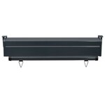 vidaXL Auvent latéral de balcon 85x250 cm Marron