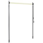 vidaXL Store roulant d'extérieur 150 x 270 cm Crème