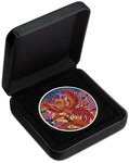 Monnaie IMPERIAL VERMILION PHOENIX 3 Oz Argent 3$ Tuvalu 2026 (PRÉCOMMANDE)