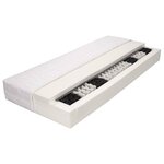 vidaXL Matelas 140 x 200 cm 7 zones Ressort ensaché 20 cm H3