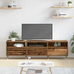 vidaXL Meuble TV Bois ancien 150 x 30 x 44.5 cm Bois d'ingénierie