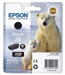 Cartouche d'encre epson ours polaire 26 (noir)