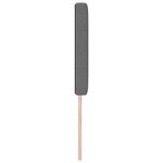 Tête de lit vidaXL Design simple Gris clair 200 cm Tissu en velours côtelé