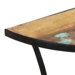 vidaXL Table d'appoint 110x40x77 cm Bois de récupération massif