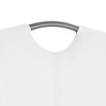 vidaXL Chaises à manger cantilever lot de 4 blanc similicuir