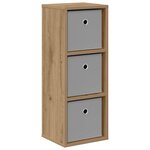 vidaXL Buffet Chêne artisanal 25 5 x 22 x 69 5 cm