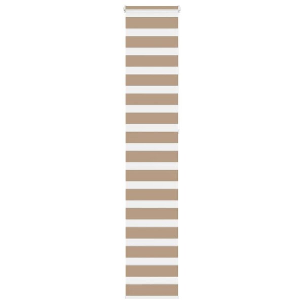 vidaXL Store zèbre marron sable largeur du tissu 45 9 cm polyester