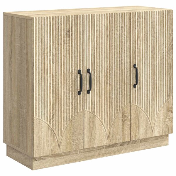 vidaXL Buffet Chêne Sonoma 89 x 34 5 x 77 cm Bois d'ingénierie