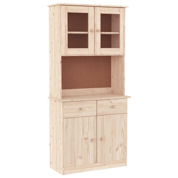 vidaXL Buffet ALTA 77x35x165 cm bois massif de pin