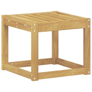 vidaXL Banc de Jardin Blanc 43 x 43 x 37 cm Bois d'Acacia Massif