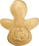 Pièce de monnaie en Or 5 Dollars g 0.5 Millésime 2021 Small Gold GOLDEN DUMMY PACIFIER (PRÉCOMMANDE)