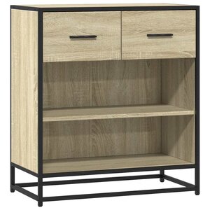 vidaXL Buffet chêne sonoma 68x35x76 cm bois d'ingénierie