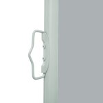 vidaXL Auvent latéral rétractable de patio 120x500 cm Gris