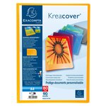 Porte-vues PP A4 180 vues KREACOVER ass. EXACOMPTA
