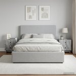 vidaXL Cabinet de chevet 2 Pièces Sonoma gris 43 x 34 5 x 47 5 cm