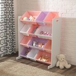 KidKraft Unité de rangement de jouets Sort It Blanc 15450