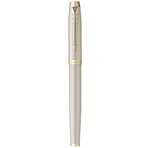 Stylo roller Parker IM Monochrome  Champagne  encre noire  Coffret cadeau