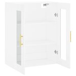 vidaXL Armoire murale blanc 69 5x34x90 cm
