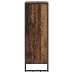 vidaXL Bibliothèque Bois Ancien 80 x 30 x 155 cm Bois d'ingénierie