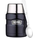 Récipient alimentaire STAINLESS KING, 0,47 litre isotherme bleu foncé THERMOS