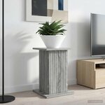 vidaXL Support de Plante 2 pc Sonoma gris 30 5 x 30 x 43 cm