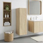 vidaXL Cabinet de Salle de Bain Mural Chêne Sonoma 33 x 34 5 x 100 cm