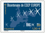 Timbre - Bicentenaire de ESCP Europe - 1819-2019 -  Lettre Prioritaire