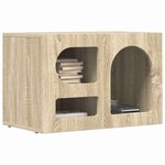 vidaXL Meuble TV Chêne Sonoma 60 x 35 x 40 cm Bois d'ingénierie