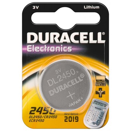 10 PILES CR2450 (DL2450) DURACELL