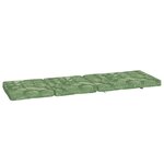 vidaXL Coussins de chaise longue lot de 2 motif de feuilles