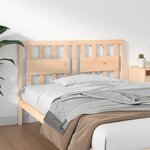 vidaXL Tête de lit 140 5x4x100 cm Bois massif de pin
