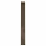 vidaXL Pieds de table à manger en forme de A  2 pièces  60 x (72-73) cm  acier