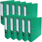Classeur à levier PVC A4 dos de 70mm. - Vert x 10 EXACOMPTA