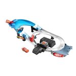 CARS Double Circuit Rust-Eze Motorisé 45 cm de long - 1 véhicule Flash McQueen inclus