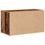 vidaXL Banc d'entrée 80x40x45 cm vieux bois bois d'ingénierie