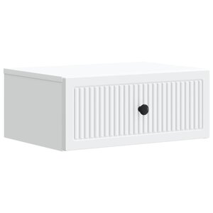 vidaXL Cabinet de chevet Blanc 49 x 34 5 x 20 cm Bois d'ingénierie
