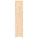 vidaXL Buffet haut 80x35x154 cm Bois massif de pin
