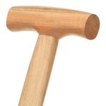 vidaXL Pelle à pointe de jardin avec poignée en T acier et bois dur