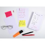 Étui de 100 fiches - bristol blanc quadrillé 5x5 perforé 125x200mm - Blanc EXACOMPTA