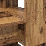 vidaXL Bureau Bois ancien 113 x 54 x 120 cm Bois d'ingénierie