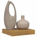 vidaXL Étagère Murale Beige 23 x 23 5 x 4 cm Bois d'ingénierie