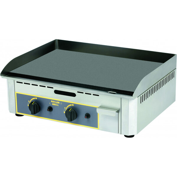Plancha à gaz professionnelle lisse pour griller 3 2 kw - stalgast -  - acier 420x450x190mm
