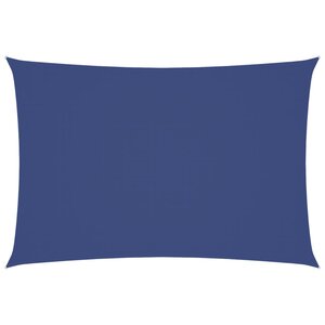 vidaXL Voile de parasol tissu oxford rectangulaire 2 5x4 5 m bleu